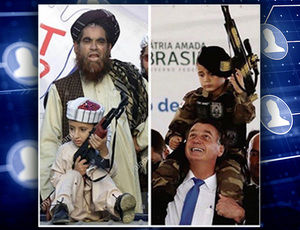 Entidades de Direitos Humanos vão à ONU contra Bolsonaro por foto ao lado de criança com arma de brinquedo