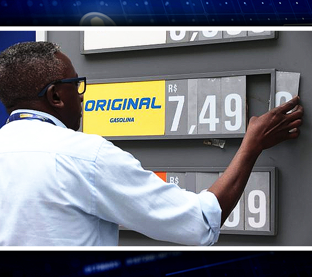 Preço da gasolina chega a R$ 7,49 no Rio; postos em GO e SP têm alta