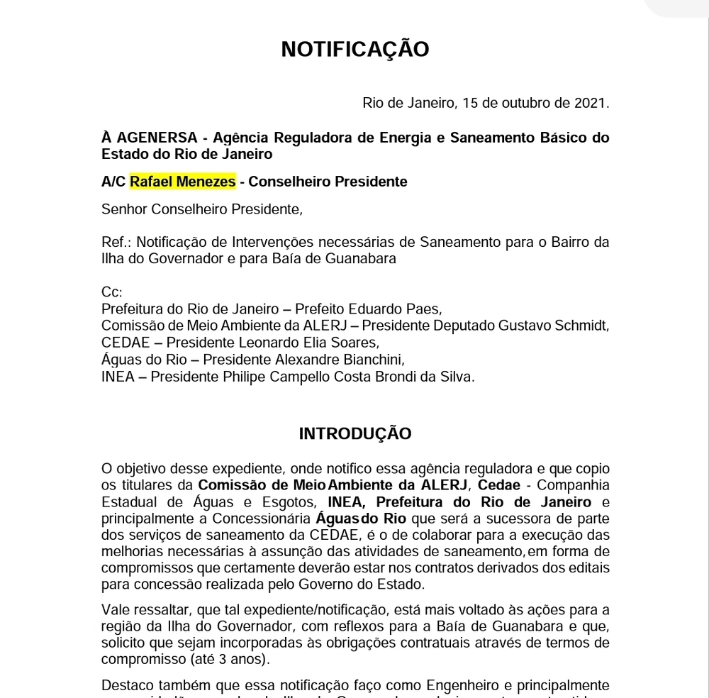 Dia 1º de novembro, Águas do Rio irá assumir operações na área de esgotos e a Baía de Guanabara