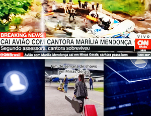 Avião com Marília Mendonça cai em MG, assessoria diz que cantora está bem