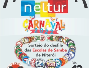 USBCN - União das Escolas de Samba e Blocos Carnavalescos de Niterói, sob a presidência do Marcelo Serpa