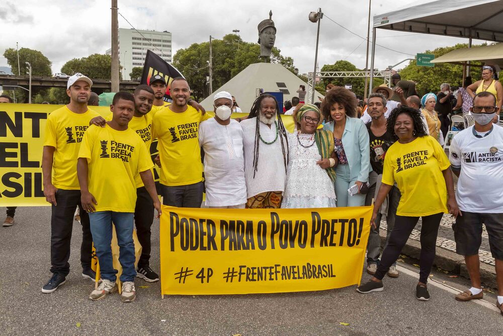 Ato no Busto de Zumbi, Caminhada em Madureira, Celebração no Ponto Chic