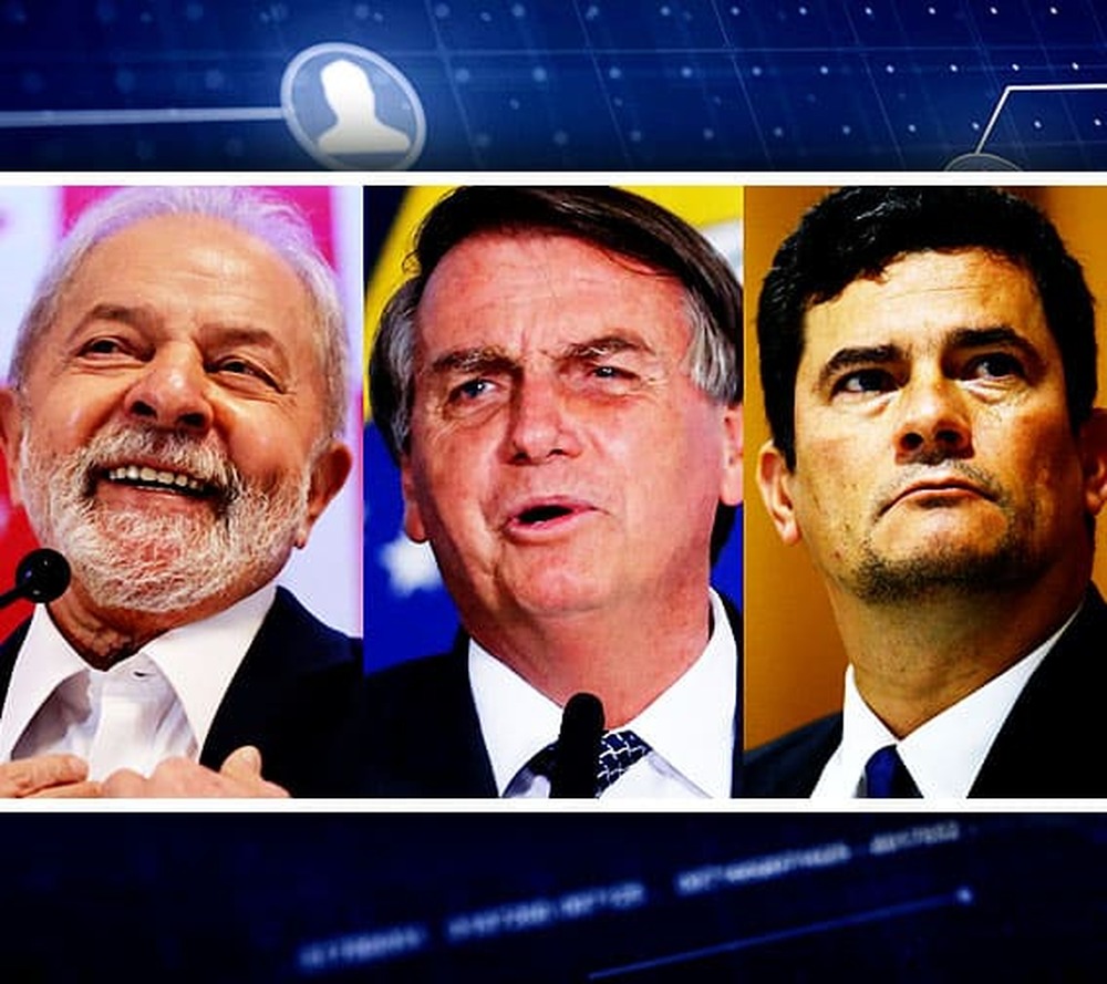 Pesquisa Quaest/Genial: Lula tem 45%, Bolsonaro, 23% e Moro, 9%