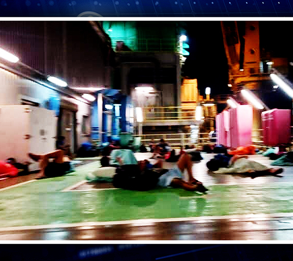 Trabalhadores dormem no chão da P-52, enquanto Petrobras transforma plataformas em covidários