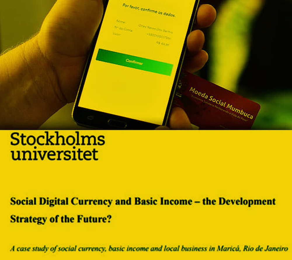 Moeda Social de Maricá é tema de estudo na Universidade de Estocolmo, na Suécia