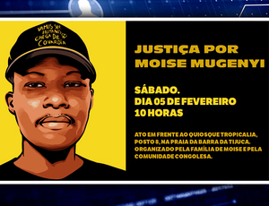 Movimento negro fará atos pedindo justiça a Moïse, congolês brutalmente assassinado no Rio