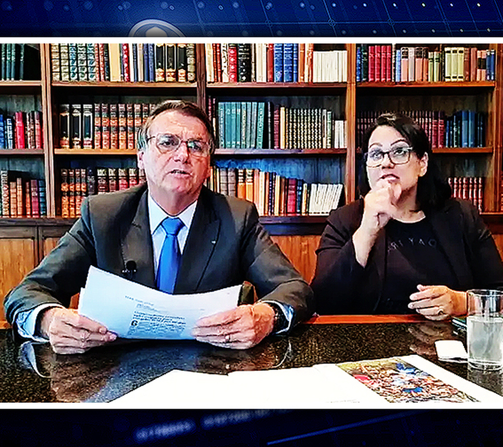 PF diz ao STF que Bolsonaro usou “gabinete do ódio” para espalhar fake news em lives