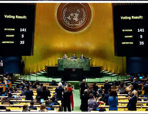 ONU aprova resolução que condena ofensiva russa contra Ucrânia