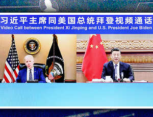 Xi pede que EUA e OTAN conversem com Rússia e se opõe a sanções indiscriminadas