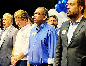 Max Lemos mostra força ao se filiar ao PROS com as presenças de Cláudio Castro, André Ceciliano e 16 prefeitos