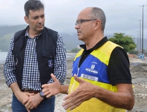 Secretário de Obras acompanha ações de reconstrução de Mangaratiba