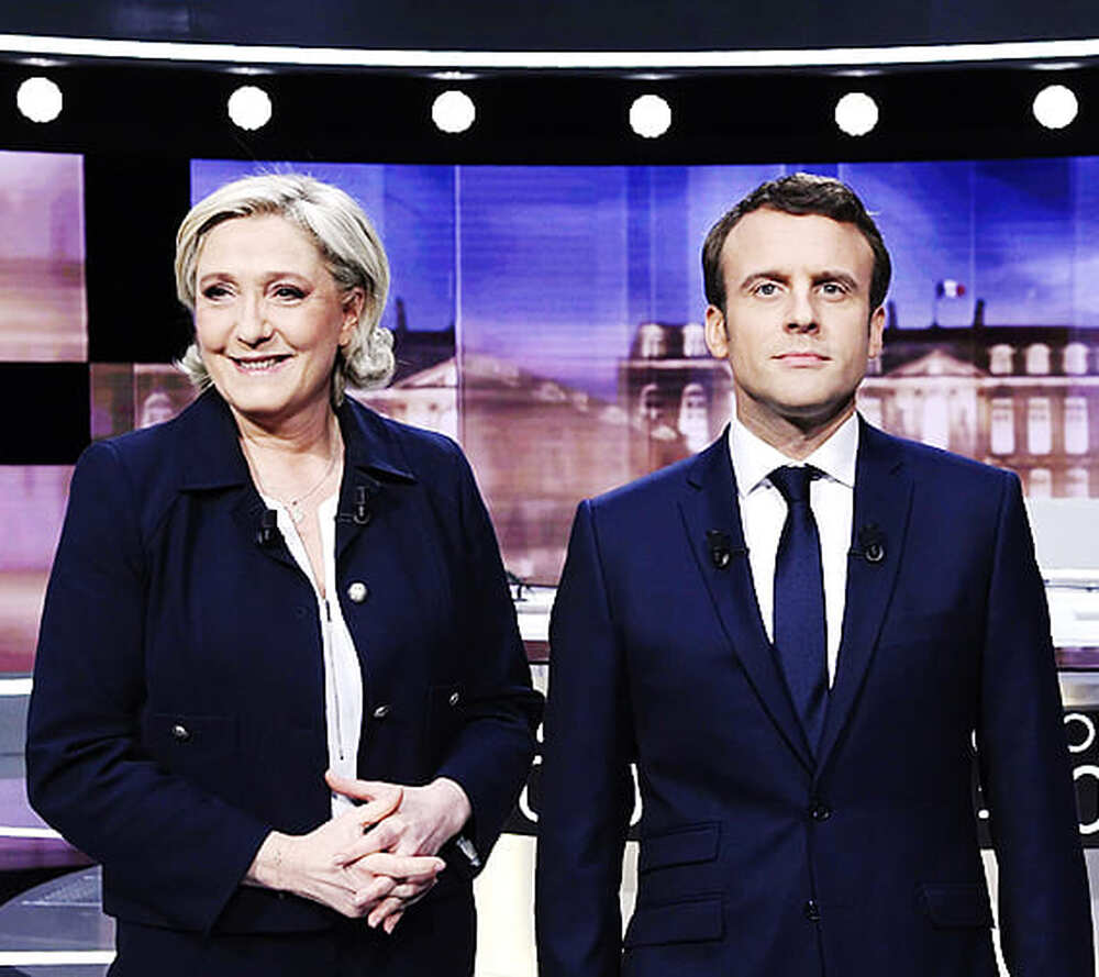 Macron abre dez pontos de vantagem sobre Le Pen para o 2º turno