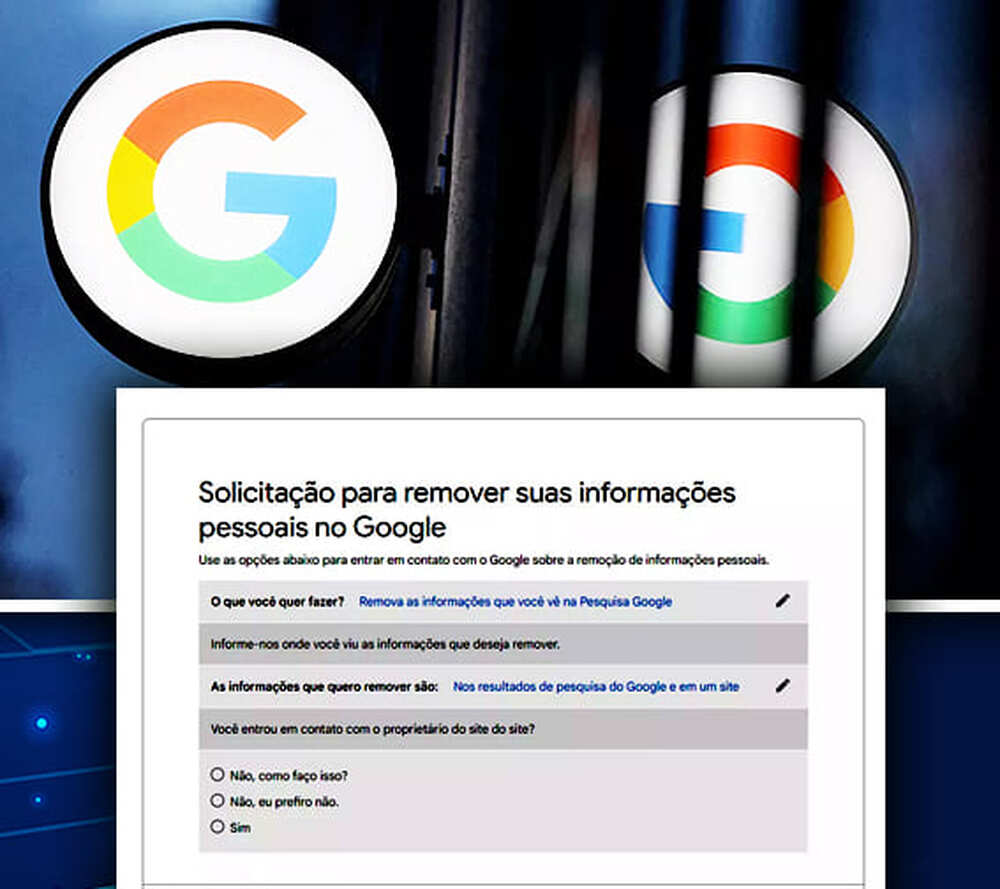 Como pedir para o Google remover dados pessoais da busca