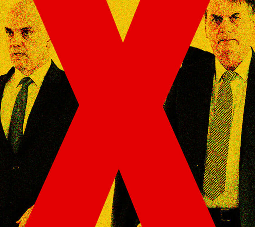 Bolsonaro ajuíza notícia-crime contra Alexandre de Moraes por abuso de autoridade
