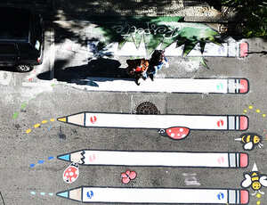 Niterói ganha faixa de pedestres com arte voltada para educação no trânsito
