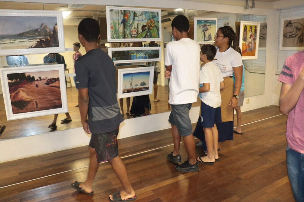 Exposição de Cândido Portinari chega à Biblioteca Parque da Rocinha
