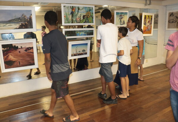 Exposição de Cândido Portinari chega à Biblioteca Parque da Rocinha