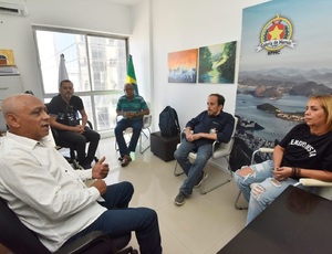 Paulo Ganime recebe apoio dos profissionais de segurança pública do Rio de Janeiro