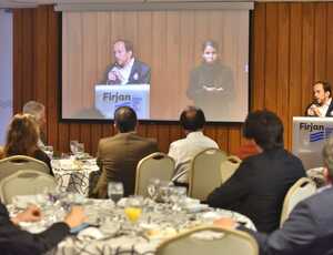 Paulo Ganime participa de encontro com empresários na Firjan e apresenta propostas para retomada da economia no RJ