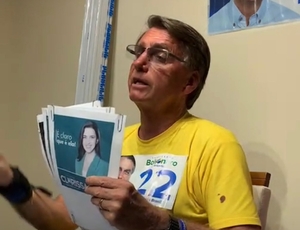 Em live, presidente Bolsonaro pede votos para Clarissa na disputa para o Senado 