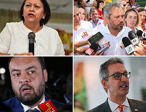 Quinze governadores são eleitos no 1º turno; cinco apoiam Lula, oito estão com Bolsonaro