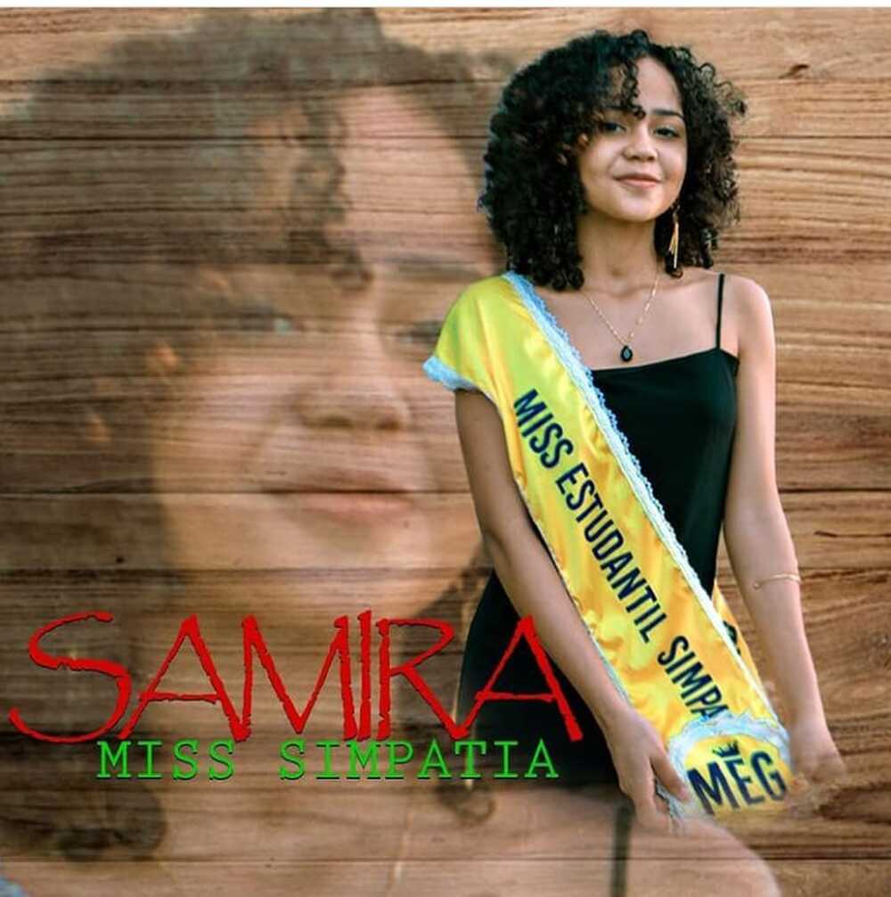 Samira Sávia,  é a GATA da HORA, a Miss Simpatia Estudantil 2022