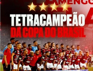 Flamengo Tetracampeão da Copa do Brasil - 1990 (invicto), 2006, 2013 e 2022