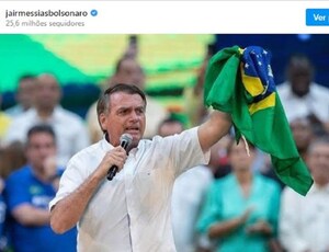 O Presidente Jair Bolsonaro volta a postar nas Redes Sociais; VEJA O QUE ELE POSTOU