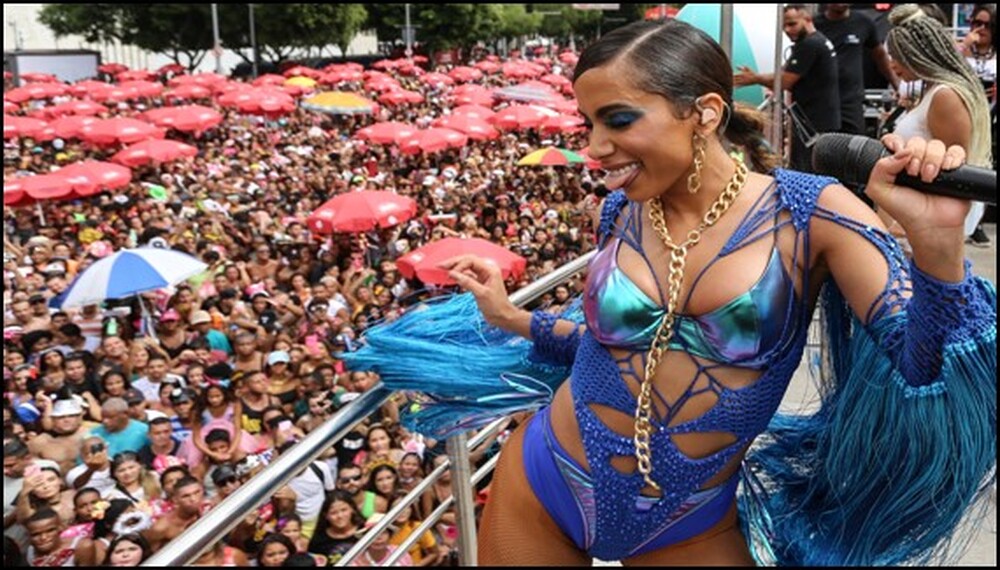 ANITTA: A cantora pop star promete roteiro com o melhor Carnaval de todos os tempos