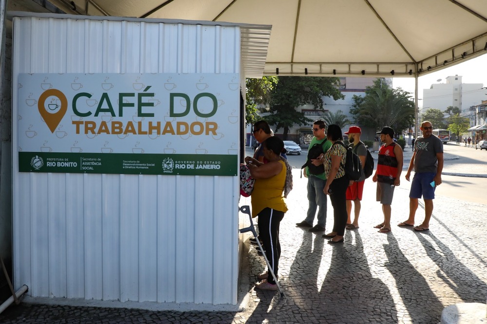 Café do Trabalhador alcança a marca de 1 milhão de refeições servidas a R$ 0,50 em vários municípios em apenas seis meses de funcionamento