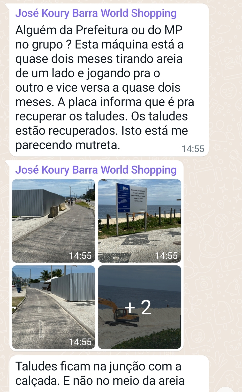 José Koury, dono do Barra World Shopping denuncia e MPF interdita obra por suposto crime ambiental de Eduardo Paes 